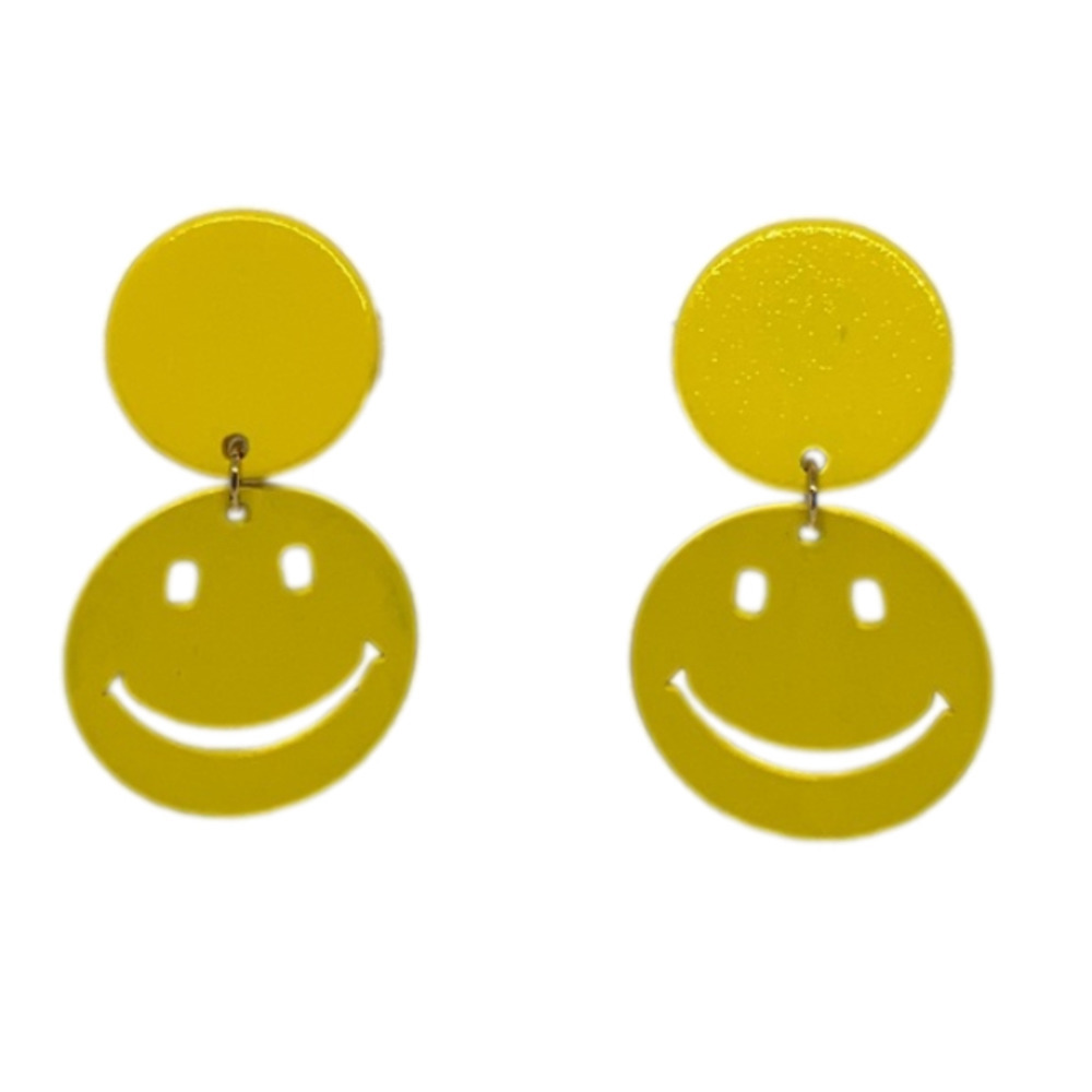 HAPPY FACE EARRINGS ✨✨✨